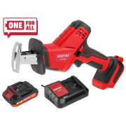 Аккум. сабельная пила WORTEX CSR 1018 E в чем. ALL1 XLT SET 18В, 1 акк., 2 Ач, дер. 100 мм