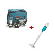 Фрезер кромочный MAKITA RT 0700 CX2 + АКЦИЯ Аккум. пылесос CL117FDX1