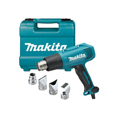 Термовоздуходувка MAKITA HG 5030 K в чем. + набор сопл Термовоздуходувка MAKITA HG 5030 K в чем. + набор сопл