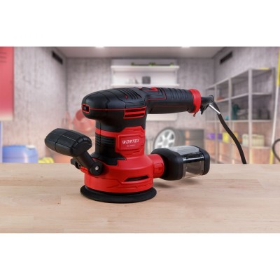 Эксцентриковая шлифмашина WORTEX RS 1245 E в кор. 430 Вт, 125 мм, 7000-14000 об/мин Эксцентриковая шлифмашина WORTEX RS 1245 E в кор. 430 Вт, 125 мм, 7000-14000 об/мин