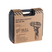 Аккум. дрель-шуруповерт BULL SR 1203 в чем. БЕСЩЕТ., 12 В, 40 Н*м, 2*2 А*ч акб, БЗП 10 мм