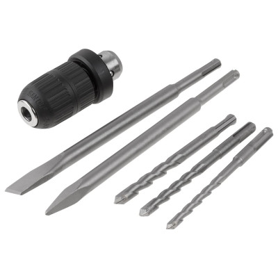 Перфоратор BULL BH 2602 в чем. 800 Вт, 3.0 Дж, 4 реж. + 2 зубила, 3 сверла, БЗП в комплекте Перфоратор BULL BH 2602 в чем. 800 Вт, 3.0 Дж, 4 реж. + 2 зубила, 3 сверла, БЗП в комплекте