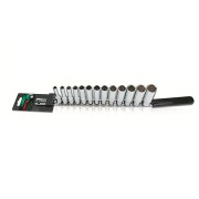Набор головок 3/8" 7-21мм 12гр. 13шт глубок. TOPTUL