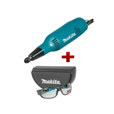 Прямая шлифмашина MAKITA GD 0603 в кор. + АКЦИЯ Защитные очки Прямая шлифмашина MAKITA GD 0603 в кор. + АКЦИЯ Защитные очки