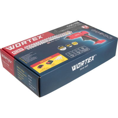 Аккум. клеевой пистолет WORTEX CGG 1118 в кор. ALL1 XLT с акб и з/у SET 18В, 11 мм Аккум. клеевой пистолет WORTEX CGG 1118 в кор. ALL1 XLT с акб и з/у SET 18В, 11 мм