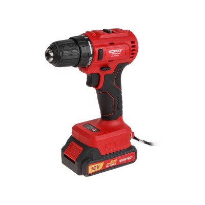 Аккум. дрель-шуруповерт WORTEX BD 1815-1 DLi в чем. ALL1 XLT БЕСЩЕТ, 18 В, 50 Н*м, 1х1.5 А*ч, БЗП 10 Аккум. дрель-шуруповерт WORTEX BD 1815-1 DLi в чем. ALL1 XLT БЕСЩЕТ, 18 В, 50 Н*м, 1х1.5 А*ч, БЗП 10