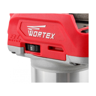 Аккум. фрезер кромочный WORTEX CMM 1835 в кор. ALL1 XLT SOLO БЕСЩЕТ., 18 В, цанга 6/8, рег. об, конс Аккум. фрезер кромочный WORTEX CMM 1835 в кор. ALL1 XLT SOLO БЕСЩЕТ., 18 В, цанга 6/8, рег. об, конс