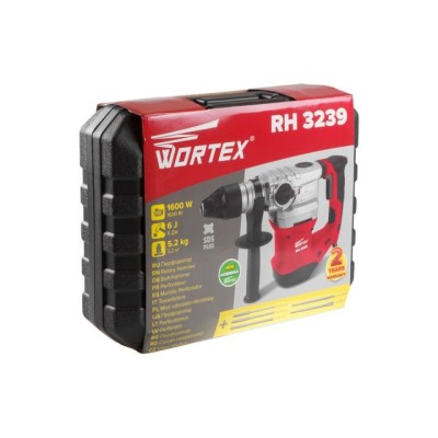Перфоратор WORTEX RH 3239 в чем. + (2 зубила, 3 сверла) Перфоратор WORTEX RH 3239 в чем. + (2 зубила, 3 сверла)