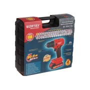 Аккум. дрель-шуруповерт WORTEX BD 1815-1 DLi в чем. ALL1 XLT БЕСЩЕТ, 18 В, 50 Н*м, 1х1.5 А*ч, БЗП 10