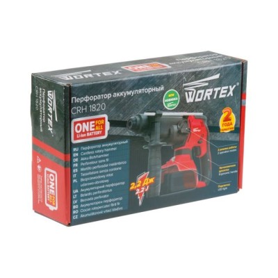 Аккум. перфоратор WORTEX CRH 1820 в кор. ALL1 Аккум. перфоратор WORTEX CRH 1820 в кор. ALL1