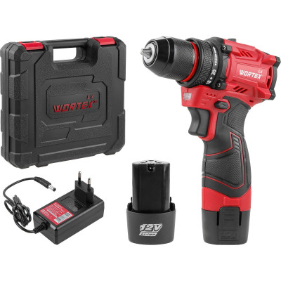 Аккум. дрель-шуруповерт WORTEX LX BD 1220 DLi 12В, 30 Нм, 2*1.5 Ач, патрон 10 мм, бесщёт. Аккум. дрель-шуруповерт WORTEX LX BD 1220 DLi 12В, 30 Нм, 2*1.5 Ач, патрон 10 мм, бесщёт.
