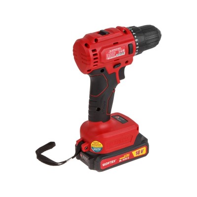 Аккум. дрель-шуруповерт WORTEX BD 1815-1 DLi в чем. ALL1 XLT БЕСЩЕТ, 18 В, 50 Н*м, 1х1.5 А*ч, БЗП 10 Аккум. дрель-шуруповерт WORTEX BD 1815-1 DLi в чем. ALL1 XLT БЕСЩЕТ, 18 В, 50 Н*м, 1х1.5 А*ч, БЗП 10