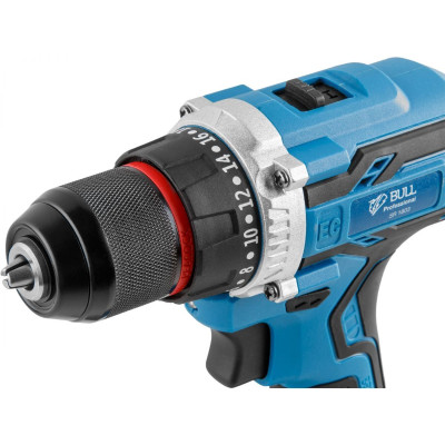 Аккум. дрель-шуруповерт BULL SR 1803 в чем. БЕСЩЕТ., 18 В, 50 Н*м, 2*2 А*ч акб, БЗП 10 мм Аккум. дрель-шуруповерт BULL SR 1803 в чем. БЕСЩЕТ., 18 В, 50 Н*м, 2*2 А*ч акб, БЗП 10 мм