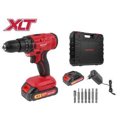 Аккум. дрель-шуруповерт WORTEX LX BD 1820 Li в чем. ALL1 XLT, 18 В, 30 Н*м, 2х2 А*ч, БЗП 10 мм Аккум. дрель-шуруповерт WORTEX LX BD 1820 Li в чем. ALL1 XLT, 18 В, 30 Н*м, 2х2 А*ч, БЗП 10 мм