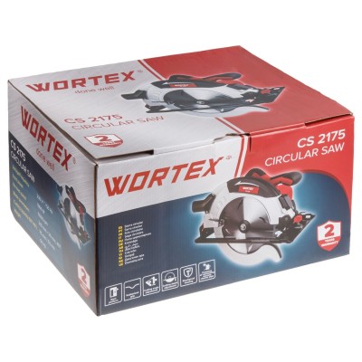 Циркулярная пила WORTEX CS 2175 в кор. 1900 Вт, 210 мм, до 75 мм Циркулярная пила WORTEX CS 2175 в кор. 1900 Вт, 210 мм, до 75 мм