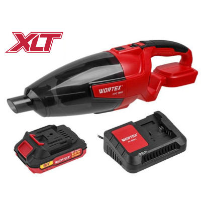 Аккум. пылесос WORTEX CVC 1860 в кор. SET ALL1 XLT 18 В, автомобильный, 1х2А*ч Аккум. пылесос WORTEX CVC 1860 в кор. SET ALL1 XLT 18 В, автомобильный, 1х2А*ч
