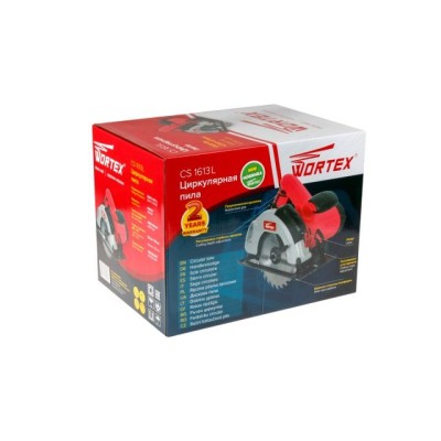 Циркулярная пила WORTEX CS 1613 L в кор. 1300 Вт, 160 мм, до 55 мм, лазер Циркулярная пила WORTEX CS 1613 L в кор. 1300 Вт, 160 мм, до 55 мм, лазер