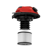 Пылесос WORTEX VC 2014-1 WS в кор. 1200 Вт, 20 л, шланг 3 м