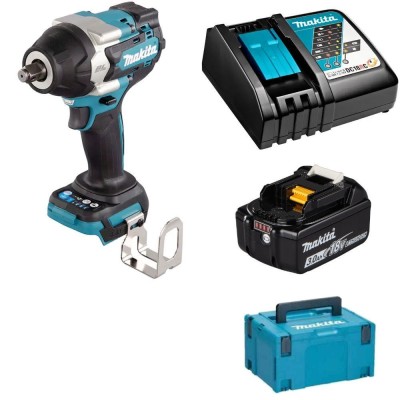 Аккум. ударный гайковерт MAKITA LXT DTW700RF1J в кейсе Аккум. ударный гайковерт MAKITA LXT DTW700RF1J в кейсе