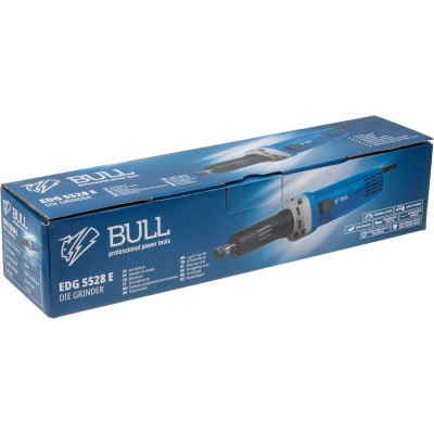 Прямая шлифовальная машина BULL EDG 5528 E в кор. 550 Вт, 8000-28000 об/мин, цанги 6 и 8 мм Прямая шлифовальная машина BULL EDG 5528 E в кор. 550 Вт, 8000-28000 об/мин, цанги 6 и 8 мм