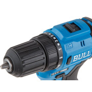 Аккум. дрель-шуруповерт BULL SR 1203 в чем. БЕСЩЕТ., 12 В, 37 Н*м, 2*2 А*ч акб, БЗП 10 мм
