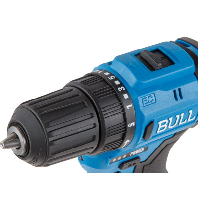 Аккум. дрель-шуруповерт BULL SR 1203 в чем. БЕСЩЕТ., 12 В, 37 Н*м, 2*2 А*ч акб, БЗП 10 мм Аккум. дрель-шуруповерт BULL SR 1203 в чем. БЕСЩЕТ., 12 В, 37 Н*м, 2*2 А*ч акб, БЗП 10 мм