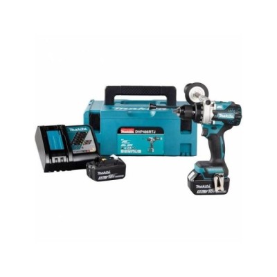 Аккум. ударная дрель-шуруповерт MAKITA LXT DHP 486 RTJ в кейсе Аккум. ударная дрель-шуруповерт MAKITA LXT DHP 486 RTJ в кейсе