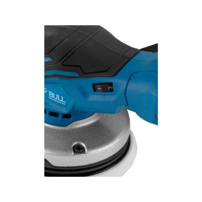 Аккум. эксцентриковая шлифмашина BULL CRS 1218 E в кор. XLTpro SOLO БЕСЩЁТ., 18 В, 125 мм Аккум. эксцентриковая шлифмашина BULL CRS 1218 E в кор. XLTpro SOLO БЕСЩЁТ., 18 В, 125 мм