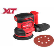Аккум. эксцентриковая шлифмашина WORTEX COS 1218-1 E в кор. ALL1 XLT SOLO 18В, 125 мм, 6000-13000 об
