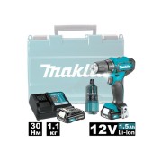 Аккум. дрель-шуруповерт MAKITA CXT DF 333 DWYE в чем. + набор бит
