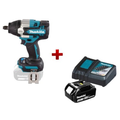 Аккум. ударный гайковерт MAKITA DTW700Z в кор. + АКЦИЯ АКБ BL1830 и ЗУ DC18RC Аккум. ударный гайковерт MAKITA DTW700Z в кор. + АКЦИЯ АКБ BL1830 и ЗУ DC18RC