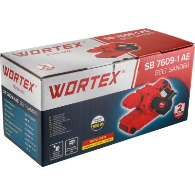 Ленточная шлифмашина Wortex SB 7609-1 AE в кор. 900 Вт, лента 76х533 мм, крепление к столу Ленточная шлифмашина Wortex SB 7609-1 AE в кор. 900 Вт, лента 76х533 мм, крепление к столу