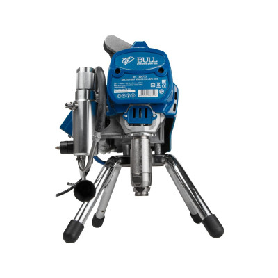 Безвоздушный окрасочный аппарат BULL BAS 2223 в кор. БЕСЩЕТ., 1300 Вт, 2,3 л/мин, 220 Бар Безвоздушный окрасочный аппарат BULL BAS 2223 в кор. БЕСЩЕТ., 1300 Вт, 2,3 л/мин, 220 Бар