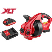 Аккум. прочистная машина WORTEX CDC 1855 в кор. ALL1 XLT SET 0-550 об/мин, трос 7,6 м.