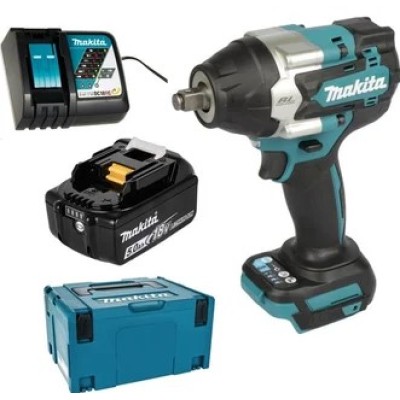 Аккум. ударный гайковерт MAKITA LXT DTW700RT1J в кейсе Аккум. ударный гайковерт MAKITA LXT DTW700RT1J в кейсе