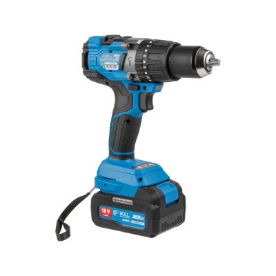 Аккум. дрель-шуруповерт BULL SR 1805 в чем. XLTpro, 2х4 А*ч, БЕСЩЕТ., 18 В, 120 Н*м, БЗП(мет.) 13 мм Аккум. дрель-шуруповерт BULL SR 1805 в чем. XLTpro, 2х4 А*ч, БЕСЩЕТ., 18 В, 120 Н*м, БЗП(мет.) 13 мм