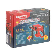 Аккум. перфоратор WORTEX CRH 1820-2 в кор. ALL1 XLT SOLO БЕСЩЕТ., 18 В, 2.2 Дж, 20 мм