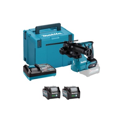 Аккум. перфоратор MAKITA XGT HR010GD201 в кейсе Аккум. перфоратор MAKITA XGT HR010GD201 в кейсе