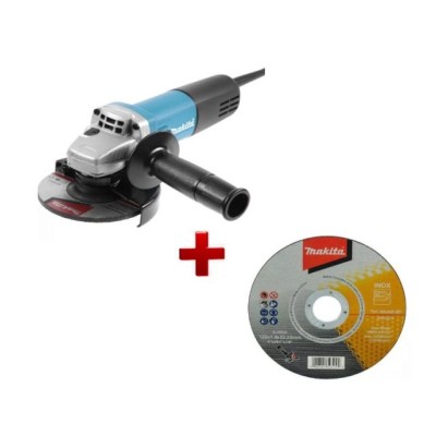 Одноручная углошлифмашина MAKITA 9558 HNRZ в кор. + АКЦИЯ Круг отрезной 125х1х22,23 мм. (D-75530) х5 Одноручная углошлифмашина MAKITA 9558 HNRZ в кор. + АКЦИЯ Круг отрезной 125х1х22,23 мм. (D-75530) х5