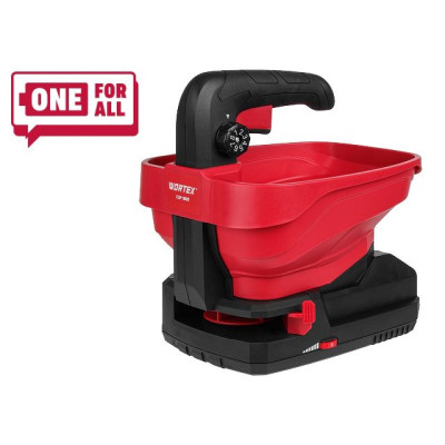 Аккум. разбрасыватель WORTEX CSP 1805 в кор. ALL1 XLT SOLO в кор. 18 В, шир. 5м, конт. 3 л. Аккум. разбрасыватель WORTEX CSP 1805 в кор. ALL1 XLT SOLO в кор. 18 В, шир. 5м, конт. 3 л.