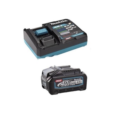 Комплект аккумулятор 40.0В BL4040 XGT + зарядное устройство DC40RA XGT в кор. Комплект аккумулятор 40.0В BL4040 XGT + зарядное устройство DC40RA XGT в кор.
