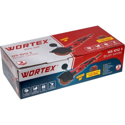 Щеточная шлифмашина WORTEX WS 1012 S в кор. 1300 Вт, 100х120 мм, 900-3200 об/мин Щеточная шлифмашина WORTEX WS 1012 S в кор. 1300 Вт, 100х120 мм, 900-3200 об/мин