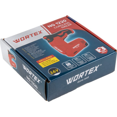 Аккум. гвоздезабиватель WORTEX NG 1220 в кор. 3.6 В, 70 скоб/гвоздей в мин. Аккум. гвоздезабиватель WORTEX NG 1220 в кор. 3.6 В, 70 скоб/гвоздей в мин.