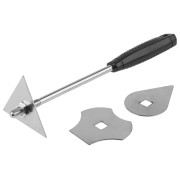 Термовоздуходувка WORTEX HG 6120-1 в чем. + набор сопл 2000 Вт, 2 режима, 60-600 °С, LCD