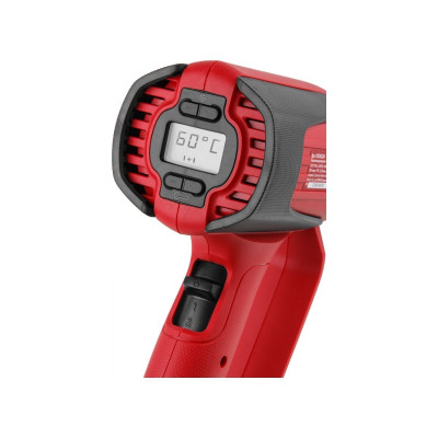 Термовоздуходувка WORTEX HG 6120-1 в чем. + набор сопл 2000 Вт, 2 режима, 60-600 °С, LCD Термовоздуходувка WORTEX HG 6120-1 в чем. + набор сопл 2000 Вт, 2 режима, 60-600 °С, LCD