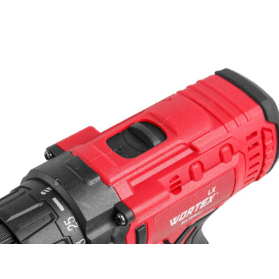 Аккум. дрель-шуруповерт WORTEX LX BD 1215 Li в чем. 12 В, 25 Н*м, 2х1.5 А*ч, БЗП 10 мм Аккум. дрель-шуруповерт WORTEX LX BD 1215 Li в чем. 12 В, 25 Н*м, 2х1.5 А*ч, БЗП 10 мм