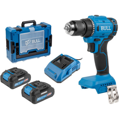 Аккум. дрель-шуруповерт BULL SR 1803 Xcase XLTpro БЕСЩЕТ., 2x2 А*ч, 18 В, 45 Н*м, БЗП 10 мм Аккум. дрель-шуруповерт BULL SR 1803 Xcase XLTpro БЕСЩЕТ., 2x2 А*ч, 18 В, 45 Н*м, БЗП 10 мм