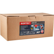 Аккум. сварочный аппарат для полимерных труб WORTEX CWM 1834 ALL1 XLT SET с акб и зу+3 насадки