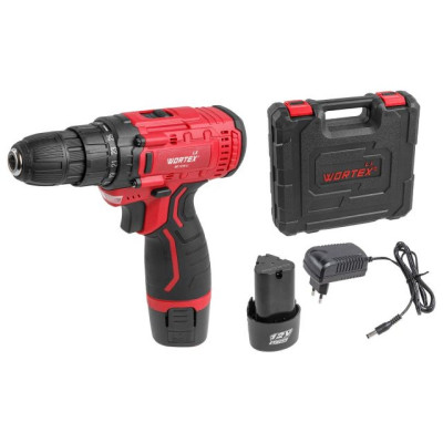 Аккум. дрель-шуруповерт WORTEX LX BD 1215 Li в чем. 12 В, 25 Н*м, 2х1.5 А*ч, БЗП 10 мм Аккум. дрель-шуруповерт WORTEX LX BD 1215 Li в чем. 12 В, 25 Н*м, 2х1.5 А*ч, БЗП 10 мм
