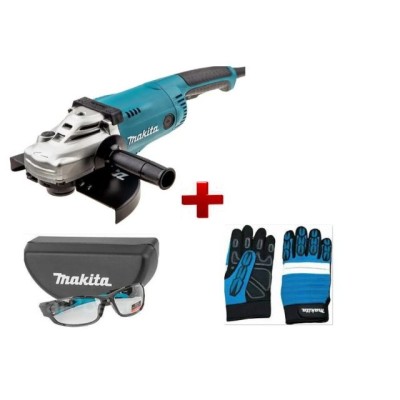 Двуручная углошлифмашина MAKITA GA 9020 в кор. + АКЦИЯ Защитные очки + Перчатки "Механик" XL Двуручная углошлифмашина MAKITA GA 9020 в кор. + АКЦИЯ Защитные очки + Перчатки "Механик" XL